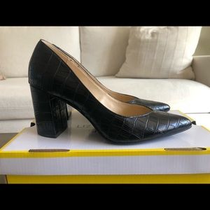 Liz Claiborne Croc Heels - like new!!